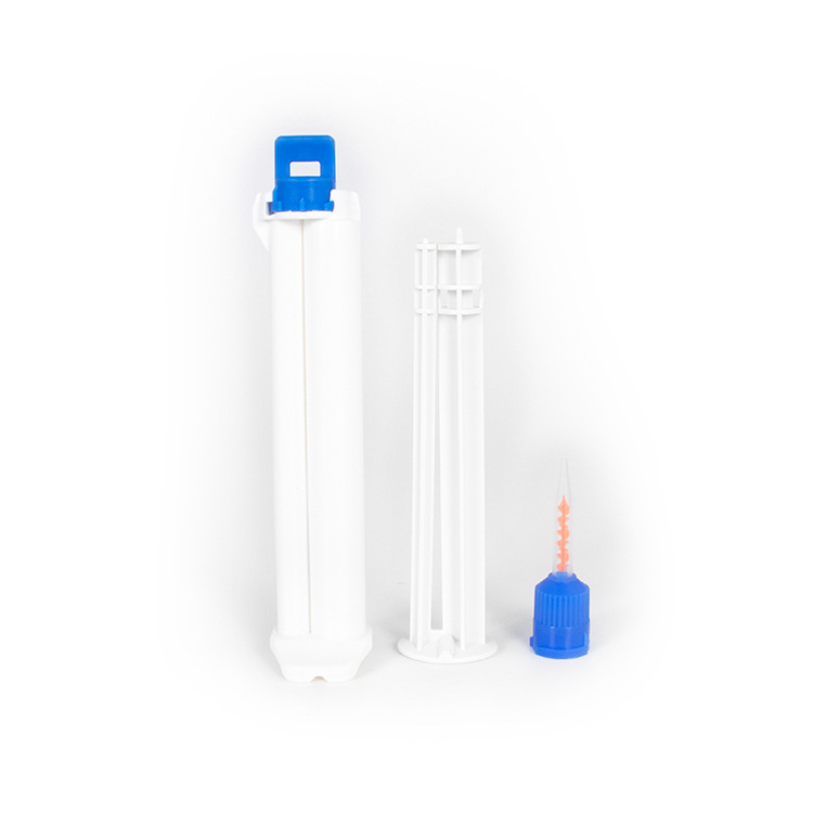 【100支起批】2.5ml 5ml雙管凝膠亮白牙齒混合攪拌頭牙齒美白凝膠