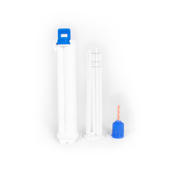 【100支起批】2.5ml 5ml雙管凝膠亮白牙齒混合攪拌頭牙齒美白凝膠