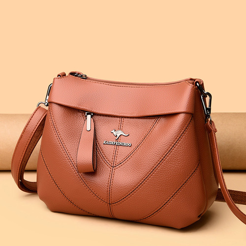 Bags for women new  crossbody bag for middle-aged women small square bag multi-compartment shoulder bag for women one-piece drop shipping