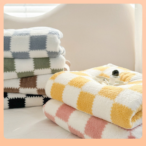 ✅ Flannel Home Throw Blanket Bed Sheet Fleece Double Sided Summer Air Conditioning Cover Blanket Office Blanket Machine Washable Autumn