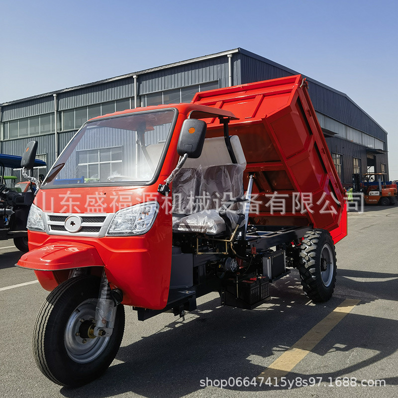 柴 油三轮车 18马力加重底盘 柴油三 轮车 农用三马子