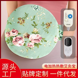 艾灸宝电加热艾灸随身灸温灸艾草护腰带艾绒热敷暖身宝腰带宝批发