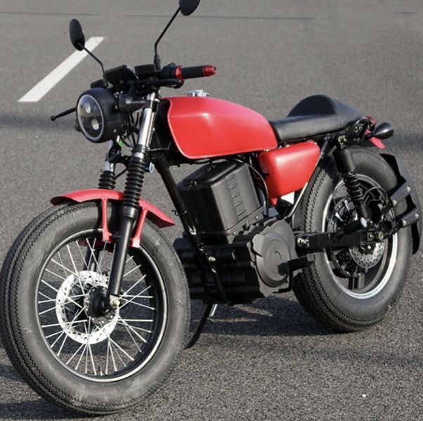 アメリカcgレトロ電動バイクストリートカー電動機関車高速成人72Vハイパワー電動バイク電気自動車|undefined