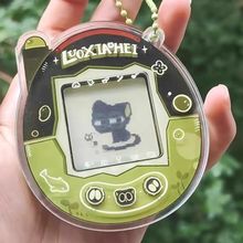 自制罗小黑战记创意光栅拓麻歌子摇摇乐高颜值罗小黑挂件ins装饰