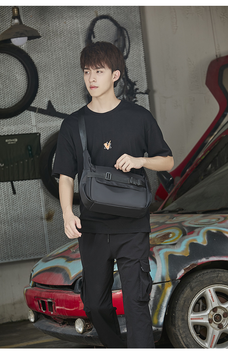 Herren Umhängetasche Klassische Messenger Tasche Für Männer_voghion.com