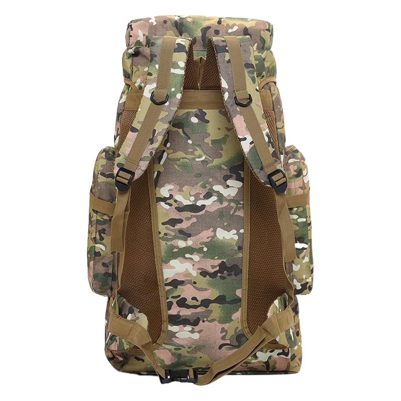 Directo de fábrica 70L táctico al aire libre bolso del alpinismo camuflaje táctico mochila hombres Mochila de Viaje de gran capacidad