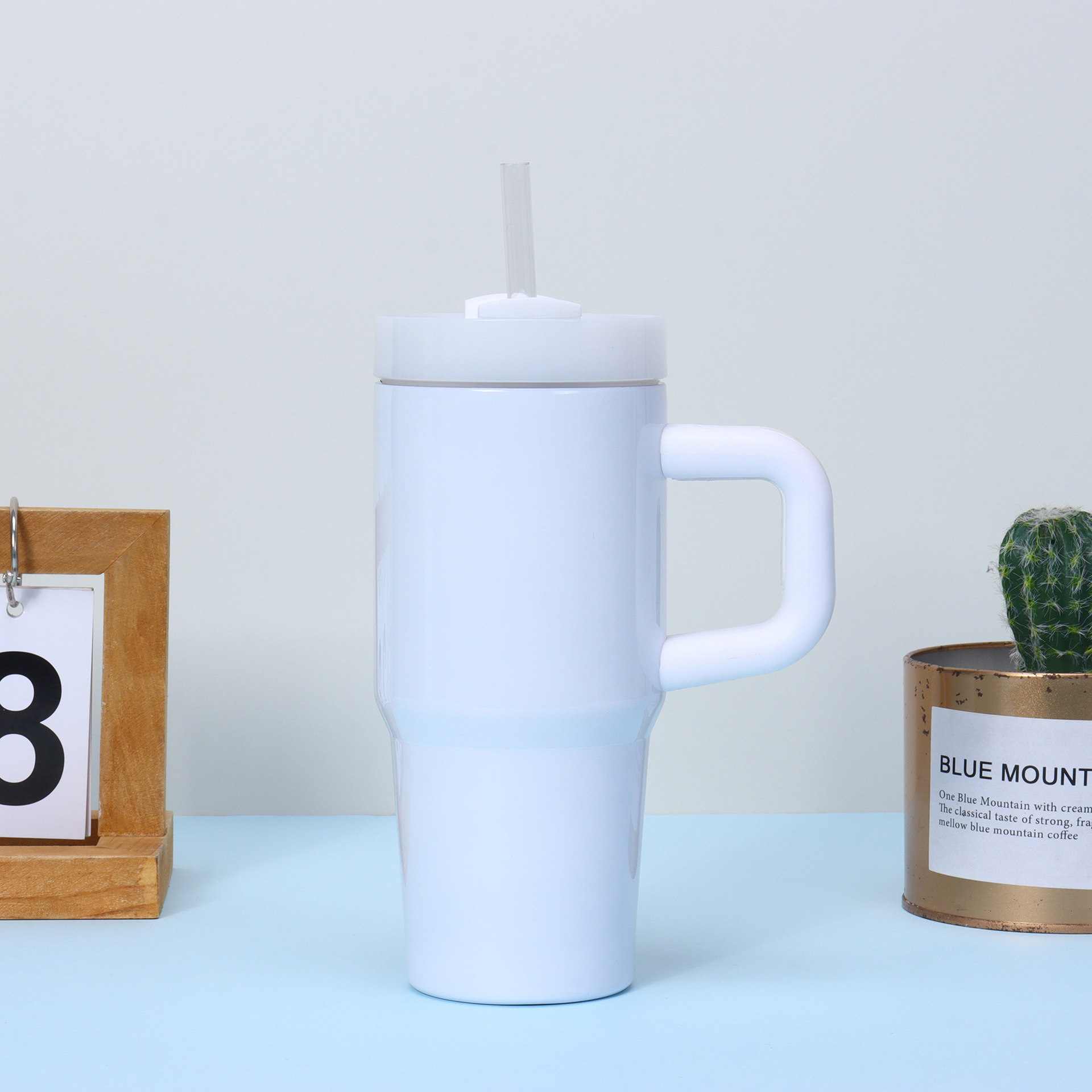 Nuevo 14oz caliente sublimación 304 taza de acero inoxidable taza de té conveniente taza de deporte taza de aislamiento