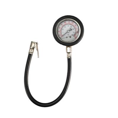 tire pressure gauge with hose: Air pressure gauge/tire pressure gauge