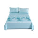 [Factory direct supply] twill bed sheet ice silk mat three-piece set machine washable folding non-deformation mat soft mat