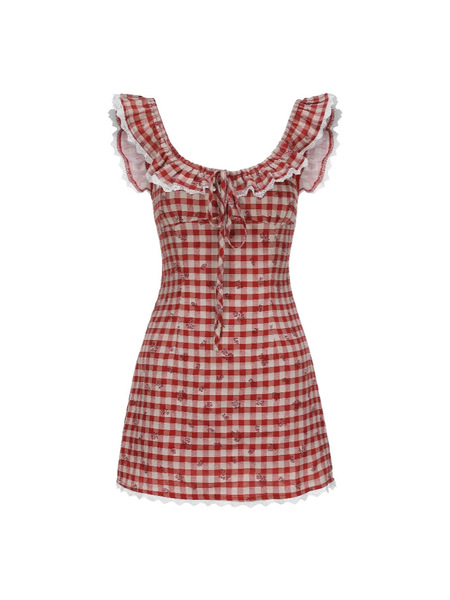 Small design retro summer dress