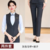 Gray vest + pants