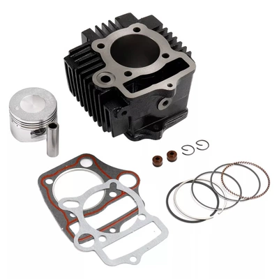 Motorcycle 110CC sleeve cylinder Italika Ft110 Xt110 At110 52.4mm cylinder piston kit (Cylinder and parts)