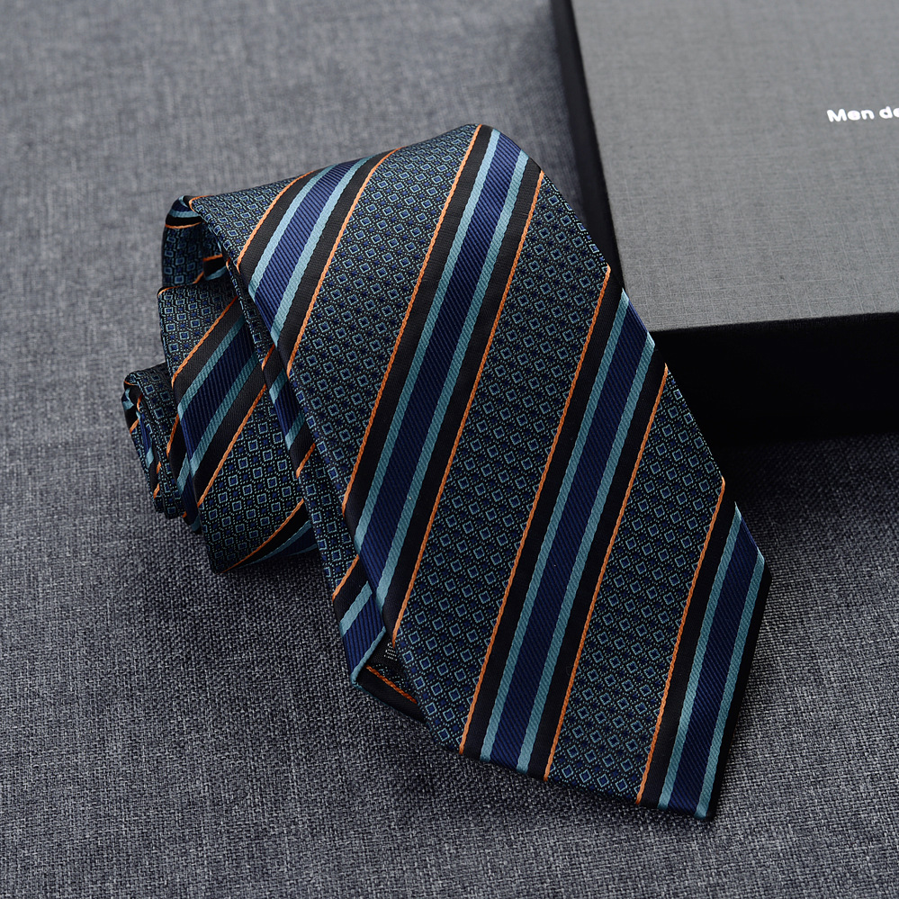 Fabricantes de corbata de patrón de alto nivel de caballero transfronterizo de estilo británico de negocios camisa casual accesorios de moda