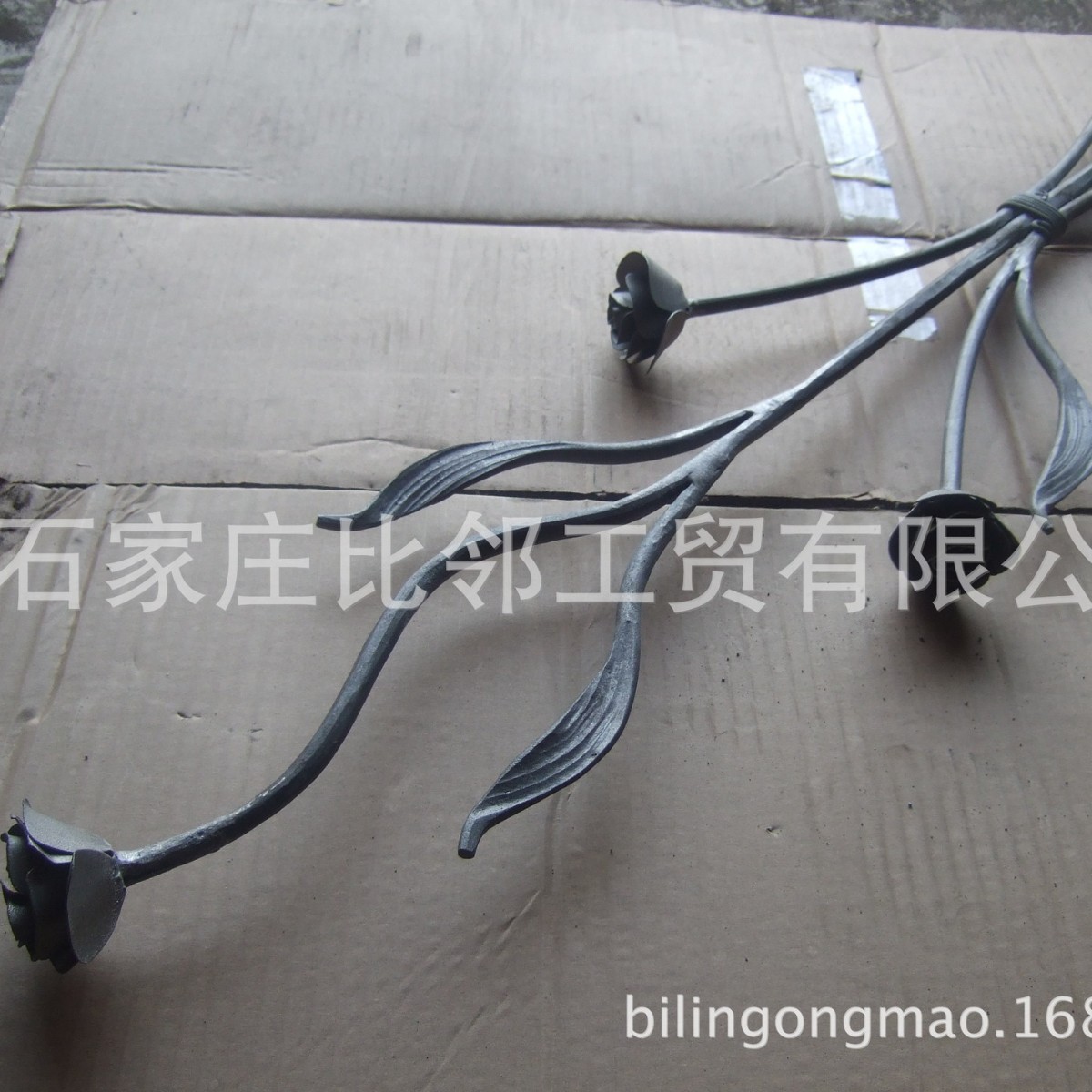 锻打铁艺配件楼梯扶手配件立柱梯花组合花件铁门铁艺配件河北厂家