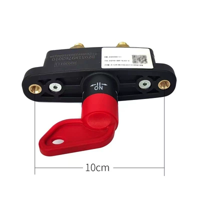Battery Manual Switch, Car on the line of fire