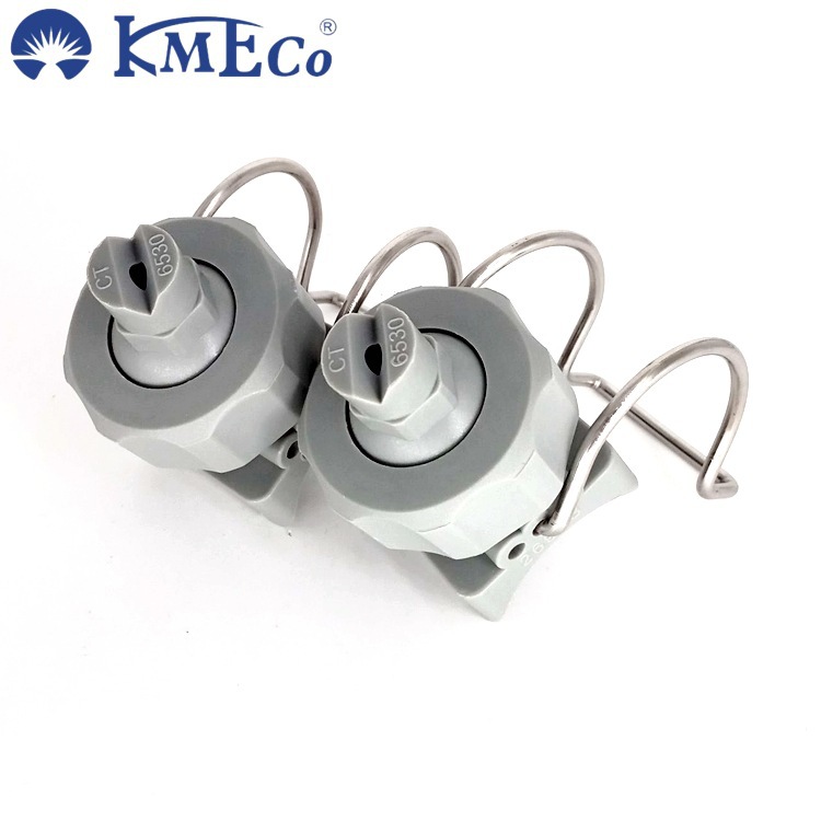 苏州斯铂润KMECO 20570-1/4夹扣喷嘴塑料耐磨清洗蚀刻替代莱克勒