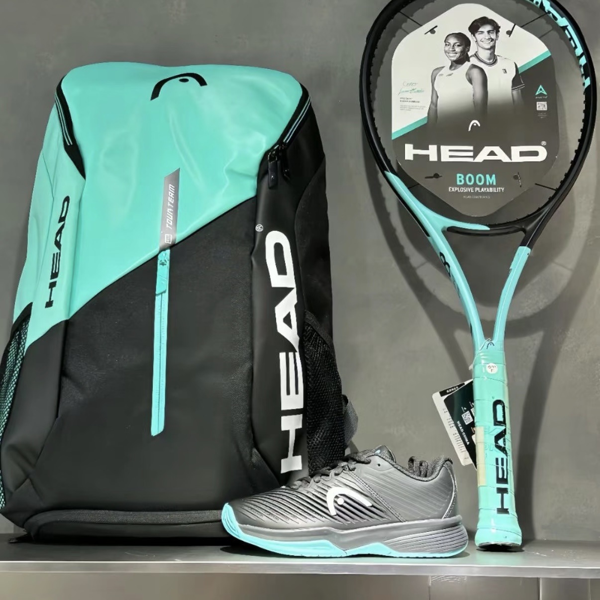 2026 New Tour Double-Shoulder Tennis Bag Multifunctional Backpack Djokov Sports Bucket Bag Handbag