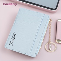 Baellerry 新しい女性のカードホルダードキュメントバッグクロスボーダーマルチスロットカードホルダーカードホルダー薄型コインカードホルダー女性