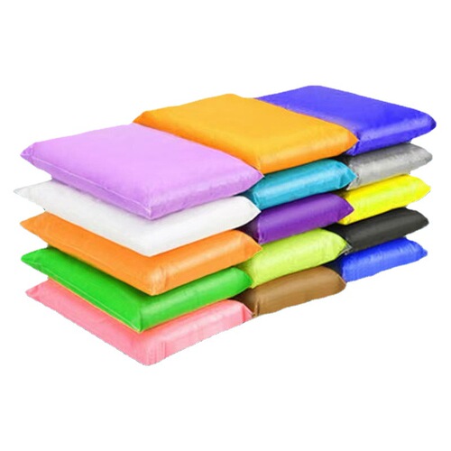 Large bag of clay ultra-light 500g bag non-toxic plasticine color mud space mud children's handmade diy clay toys
