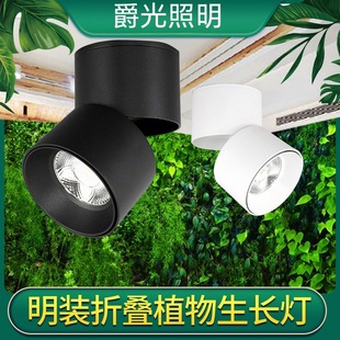 Plant lamp folding open-fitting growth lamp indoor vegetation plant wall fill light full spectrum sunlight adjustable angle
