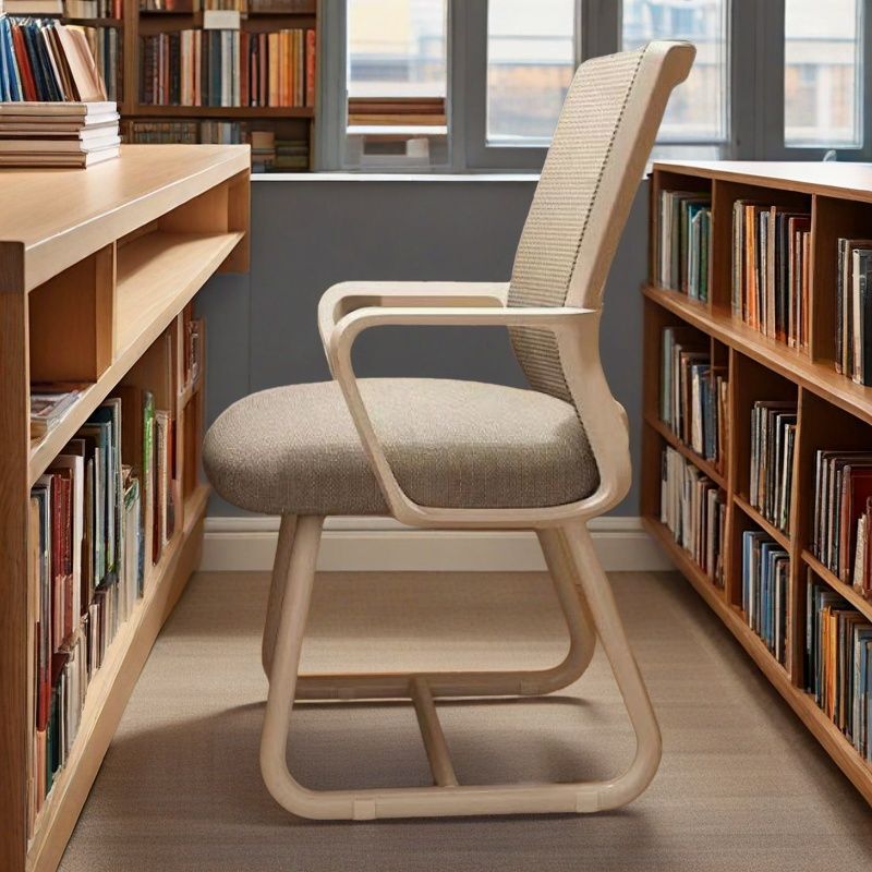 Bow-Shaped Waist Support Backrest Ergonomic Computer Chair Home Office Dormitory Sedentary Comfortable Study Desk Chair