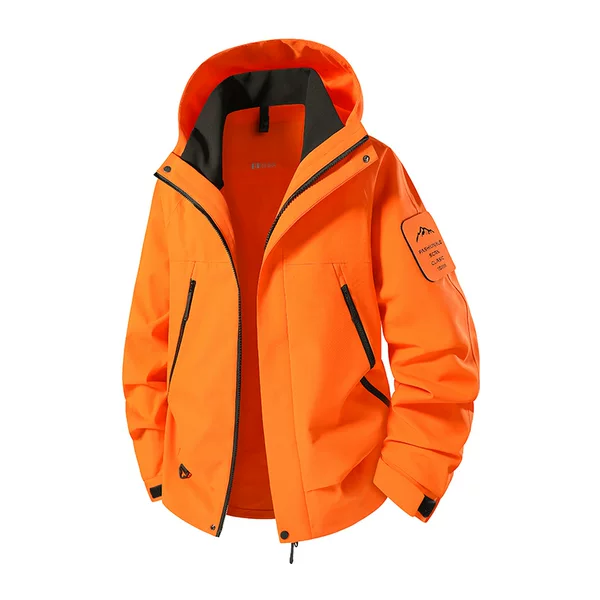 New couple's sports windbreaker for women, windproof and water-resistant single-layer windbreaker, outdoor sports jacket for men