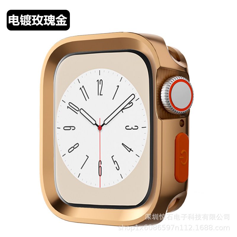 Adecuado para Apple Smart Watch AppleiwatchS10a generación armadura carcasa protectora a prueba de polvo carcasa blanda funda protectora