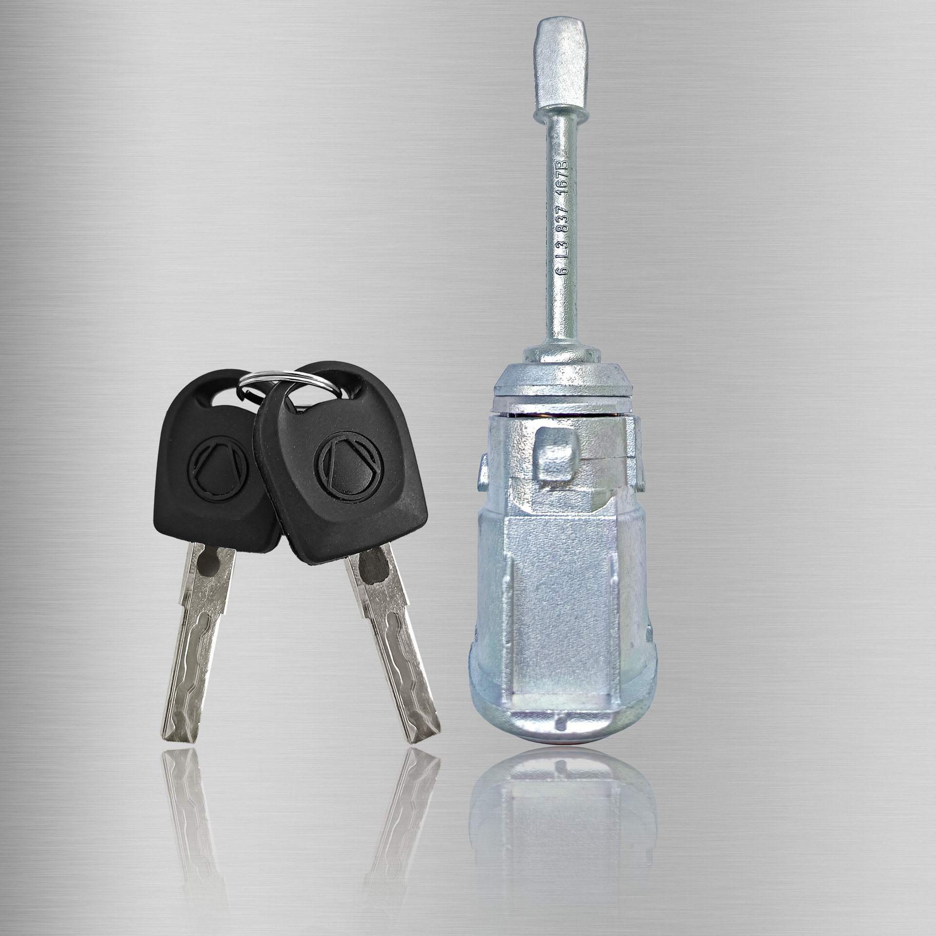 Para Volkswagen SEAT 6L3 cilindro de puerta izquierda 2 llaves cilindro de cerradura accesorios de automóviles OE: 6L3837167B