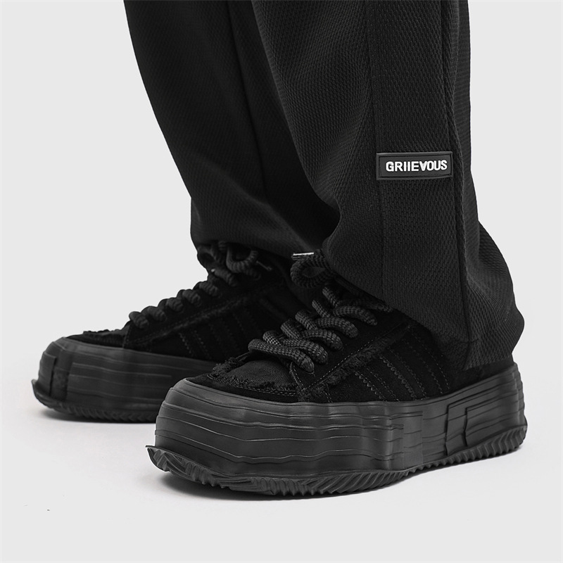 2024 Spring and Autumn Casual Shoes Cowhide Comfortable Color and Color All-Match Men's Fashionable Sports Men's Shoes