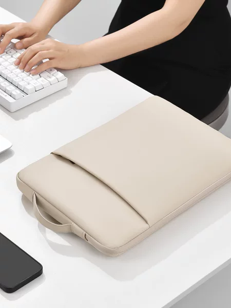 Laptop Sleeve Case Suitable for Lenovo Xiaoxin 15inch and Huawei 14inch Computers, Custom Protective Leather Cover