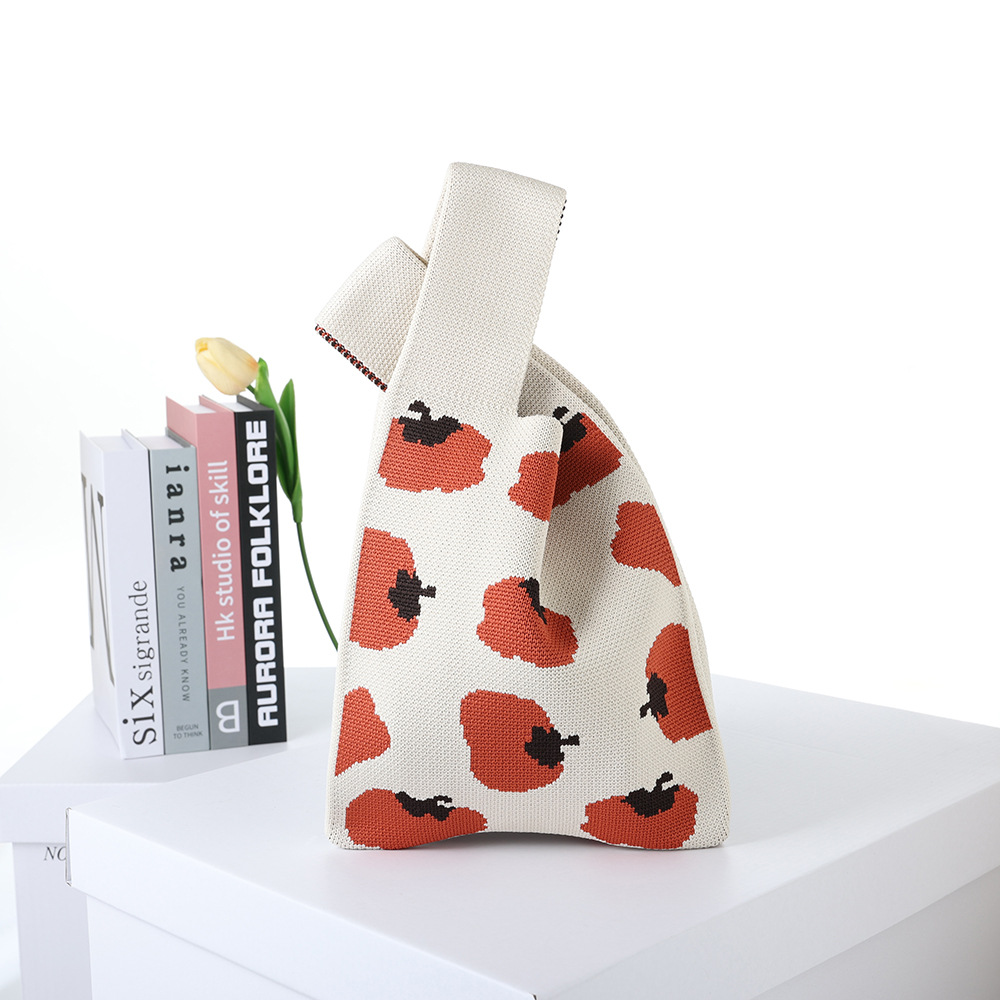 2024 Flying Weaving Bag Tote Bag Versión coreana del nuevo bolso de mano de moda Fabricante de bolsas de compras casuales de gran capacidad para estudiantes