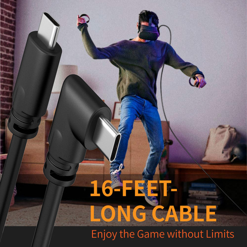 oculus quest2头戴配件Link Cable数据线跨境VR游戏串流连接线5米