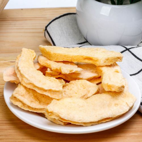 Freeze-dried cantaloupe, dried cantaloupe, manufacturer bulk wholesale fruit and vegetable freeze-dried crisps, cantaloupe crisps