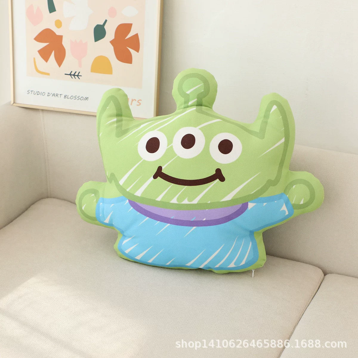 Мультяшная игрушка, плюшевая подушка, диван для сна в спальне