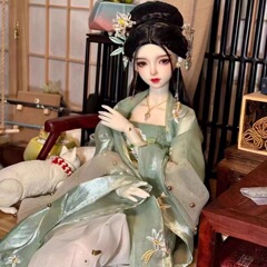 国风巴比娃娃古装汉服公主女孩玩具关节可动潮玩摆件盲盒收藏礼物