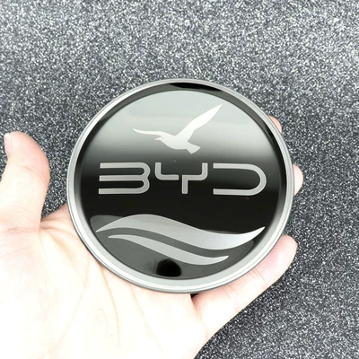 Other Automotive Interior Supplies, Byd Steering Wheel Emblem - new-shanghai-gull-black-titanium-1-piece