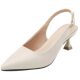 French Style Elegant High Heels Women's Summer 2024 New Korean Toe Sandals Pointed Stiletto Heel Strap Evening Shoes