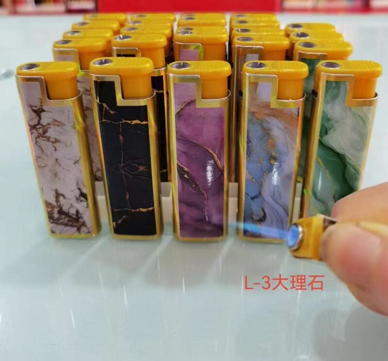 新品メタルライターL3、絵画入り、直噴式、防風、メーカー直販、義烏電子防風ライター|undefined
