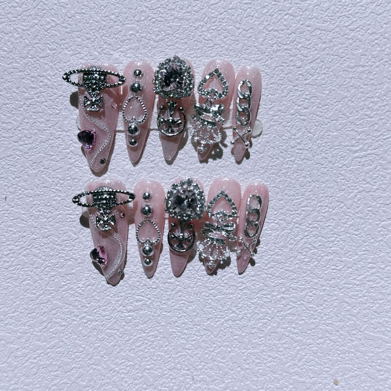 Mass-Produced Manicure Y2K Sexy Wearable Nails Removable and Reusable Nail Patches