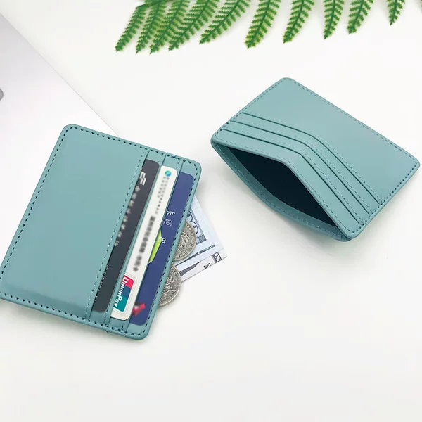 Looking for factory card set bank card protection card set advertising gift PU leather card set custom oem