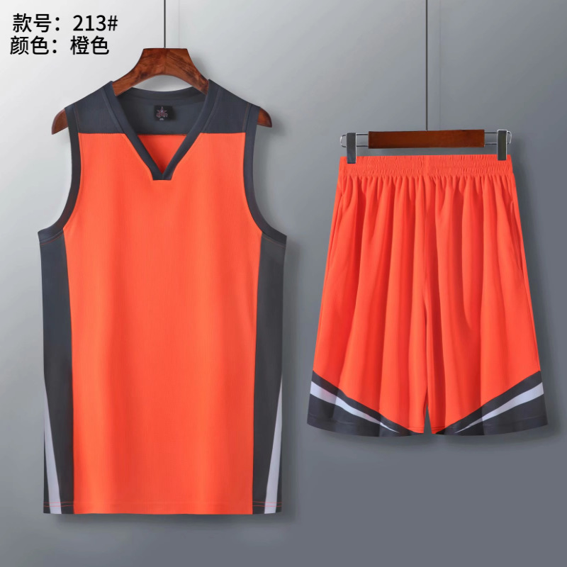 夏季青少年运动团队篮球服套装  透气吸汗学生比赛背心篮球服印号|undefined