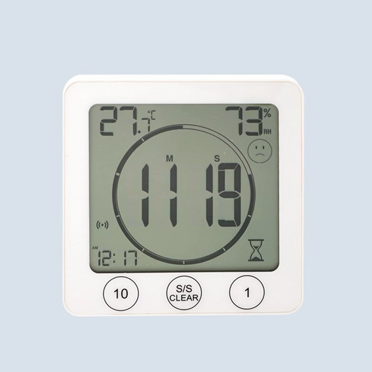 Многофункциональный электронный гигрометр большой экран цифровой дисплей температуры и влажности в помещении ремень таймер с магнитной присоски