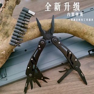 Cross-Border Hot Selling Multi-Function Tool Pliers Stainless Steel Foldableing Outdoor Portable Camping Tactical Multi-Purpose Tool Pliers