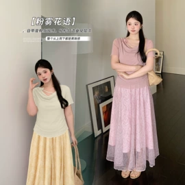 大码连衣裙;大码休闲套装;大码T恤