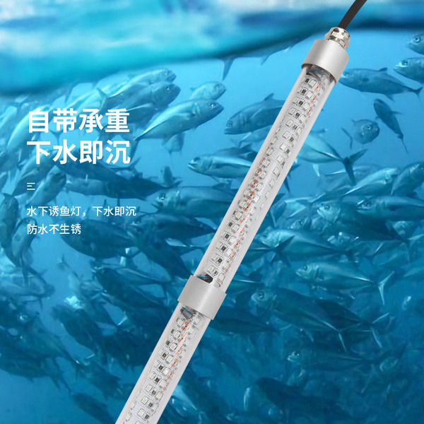 Factory direct supply green light fish luring lamp 12v100w fish…