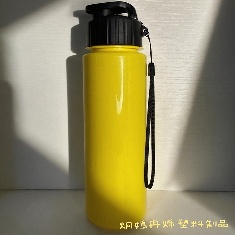 亚马逊户外运动水杯手提塑料杯高颜值学生便携水壶车载直饮杯定制