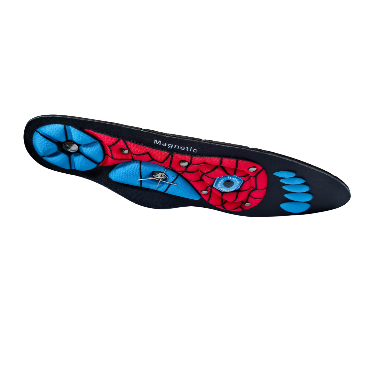 Magnetic Massage Insoles Arch Support Breathable Foot Pads_voghion.com