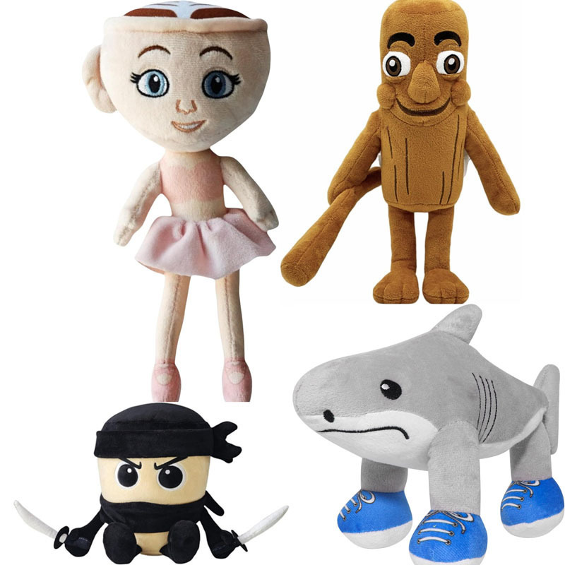 Cross-Border New Product Tungtungsahur Shark Ai American Mountain and Sea Classic Spoof Plush Toy Clearance Spot