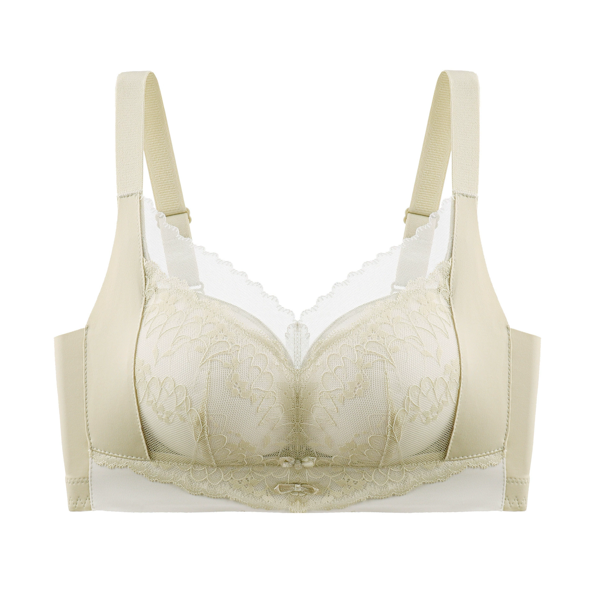 Wireless bra, sexy silk push up bra, thin underwear