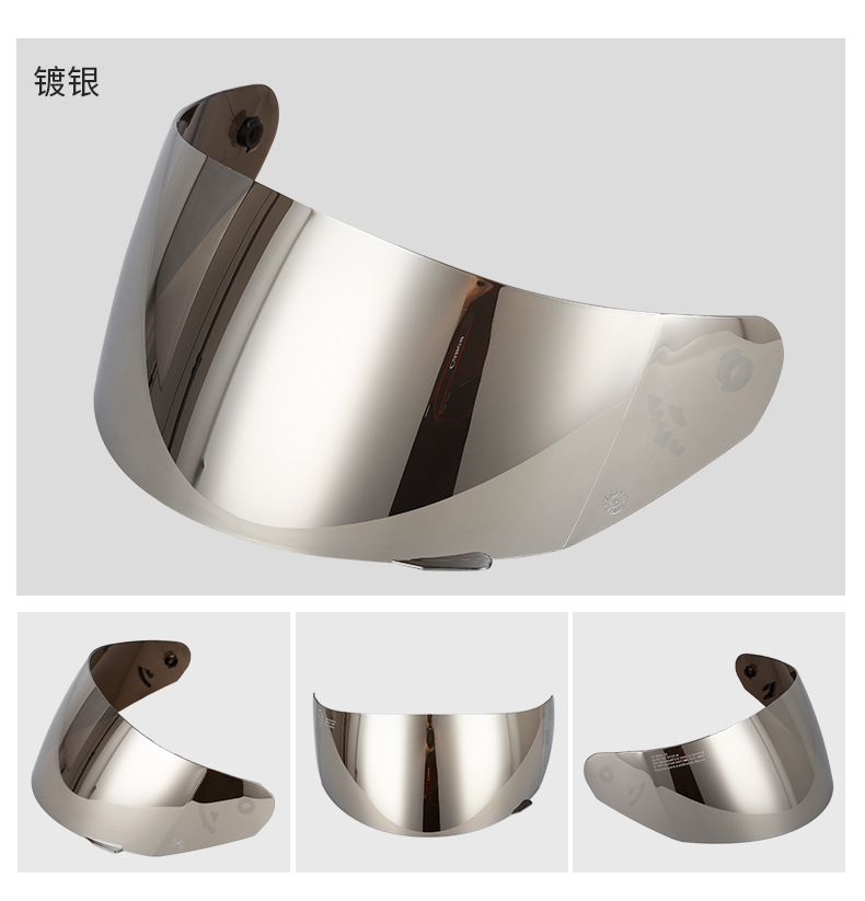 Motorcycle Helmet 352 Lens Adapted to 384, 802, 351 Helmet Safety Lens Windproof and Uv-Proof Accessories